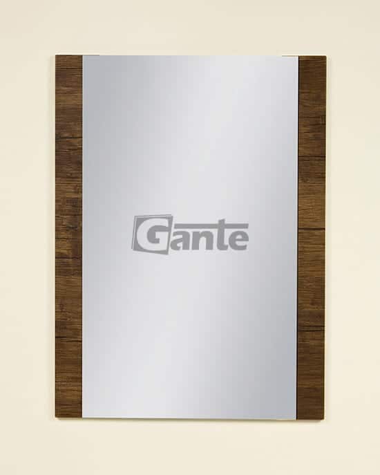 mirror 80/60 antique wood