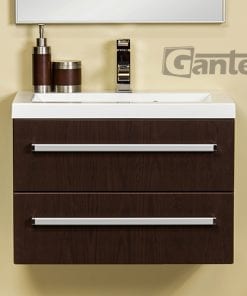 Vanity Unit Focus 60cm/2 + Basin CLEVER 60cm Wenge