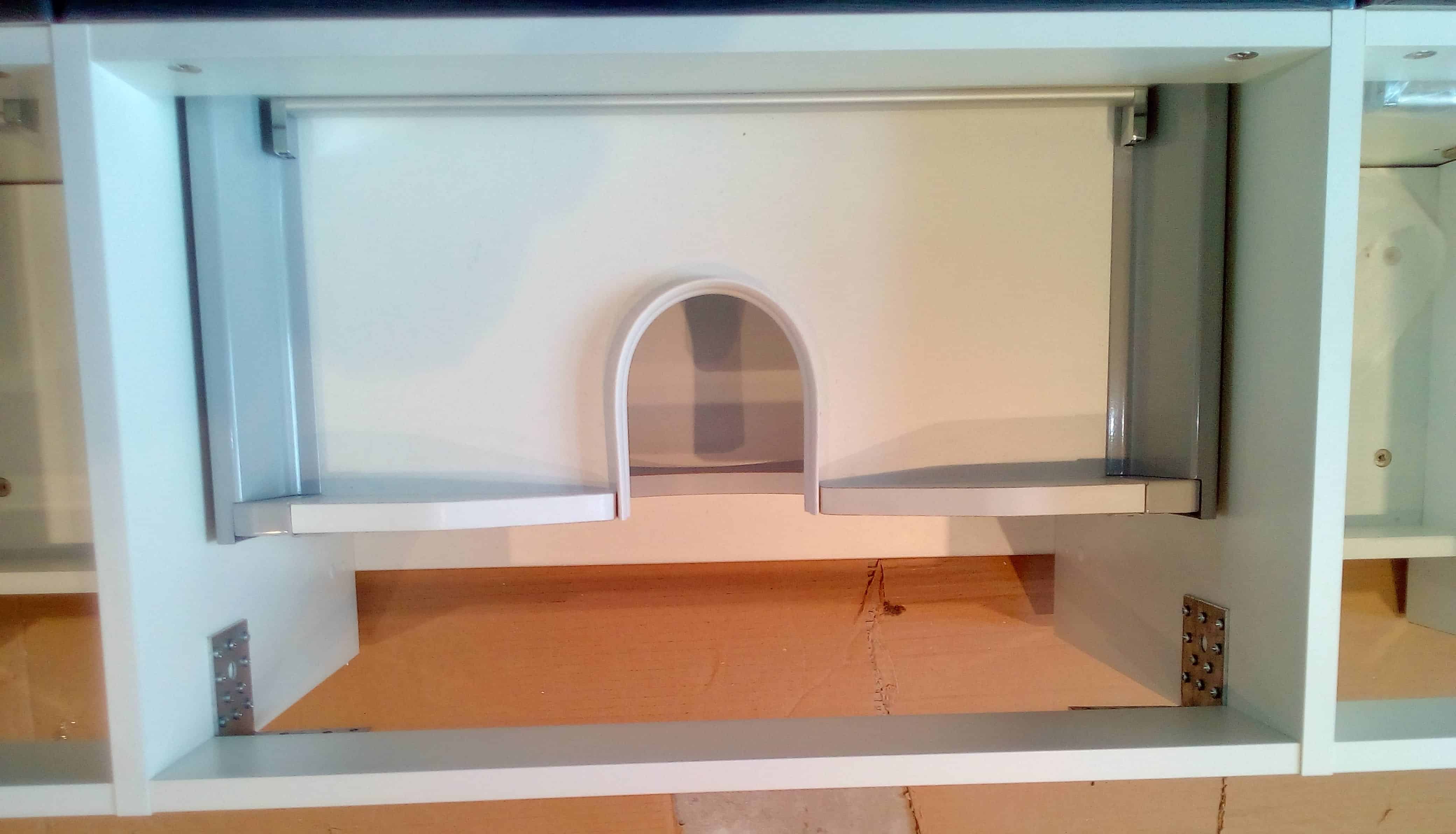 top of the vanity unit