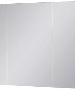 120cm white bathroom press