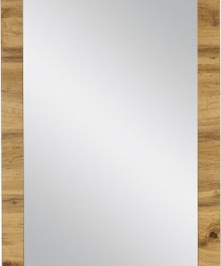 oak mirror