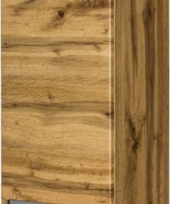 Tall storage unit oak