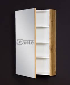 bathroom cabinet with mirror Oak