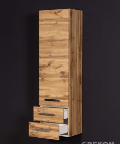 Tall storage unit in Oak