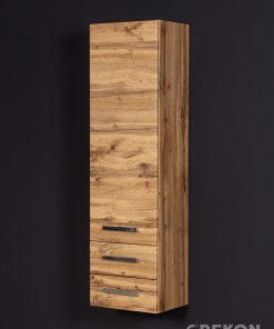 Tall storage unit in Oak