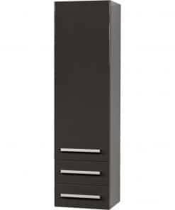 tall storage unit grey