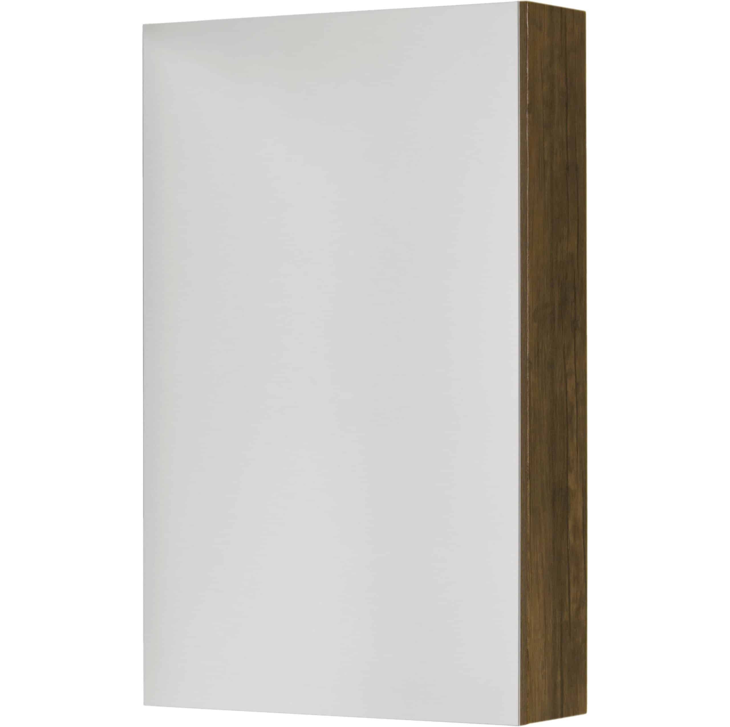 Bathroom Cabinet Focus 50cm, Antique Wood with mirror - Image 3