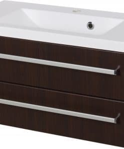 vanity unit 80cm wenge