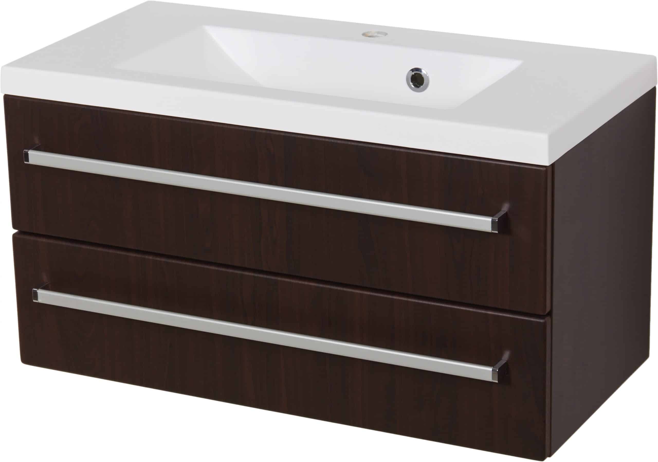 vanity unit 80cm wenge