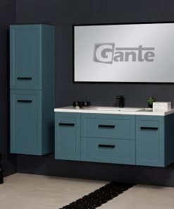 vanity unit 120cm blue
