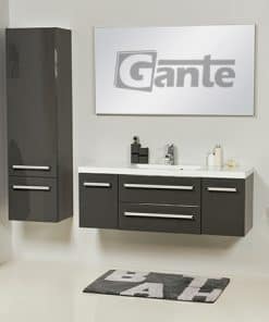 vanity unit 120cm grey