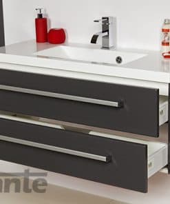 Vanity unit grey 100cm