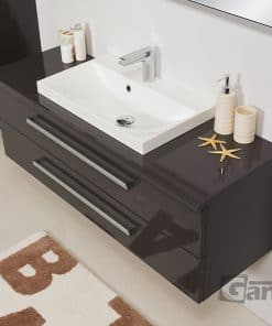 vanity unit in grey 120cm