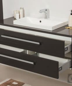 vanity unit in grey 120cm