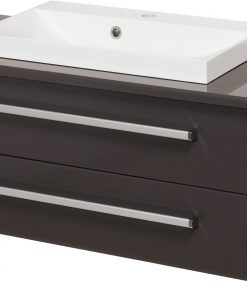 vanity unit in grey 120cm