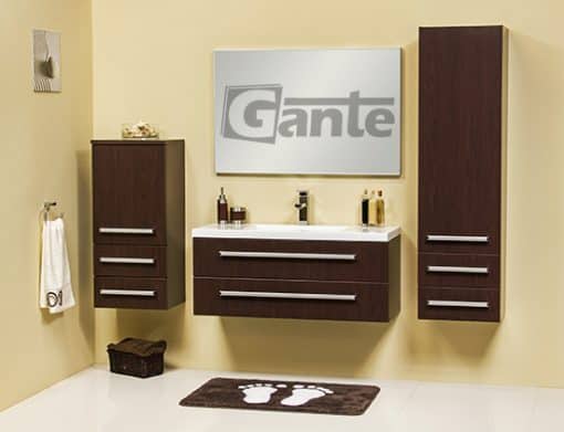vanity unit 100cm wenge