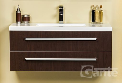 vanity unit 100cm wenge