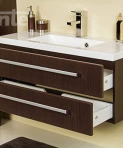 vanity unit 100cm wenge