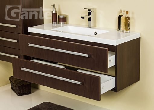 vanity unit 100cm wenge