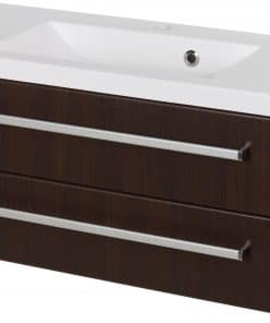 vanity unit 100cm wenge