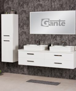 2 basins 160cm bathroom vanity