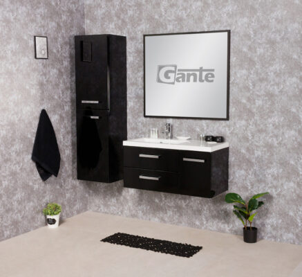 left handed vanity unit