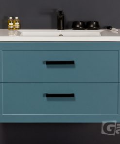 blue vanity unit 80cm
