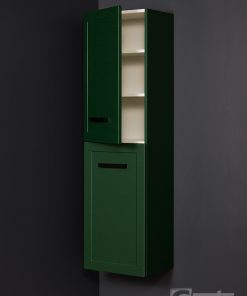Tall storage unit in green