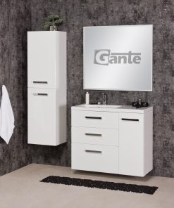 90cm 3 drawers vanity unit Cork