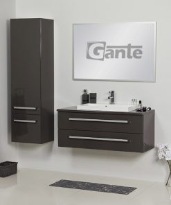 100cm grey vanity unit