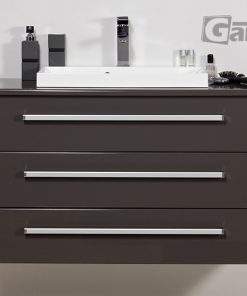 100cm grey vanity unit