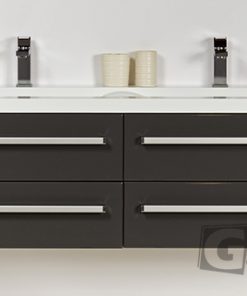 120cm grey vanity unit