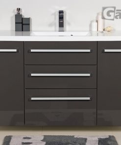 120 cm grey vanity unit