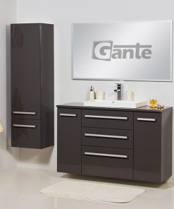 120 cm grey vanity unit