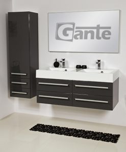 120cm grey vanity unit
