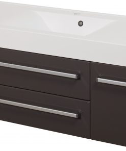 120cm grey vanity unit
