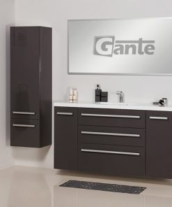 140 cm vanity unit grey