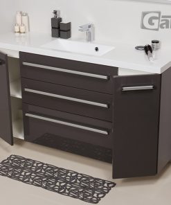 140 cm vanity unit grey