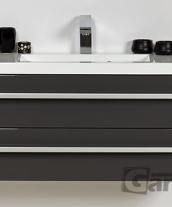 80 cm grey vanity unit