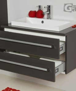 80 cm grey vanity unit