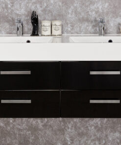 Vanity Unit Focus 120cm/4 UFKS, Black - Image 2