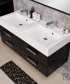 Vanity Unit Focus 120cm/4 UFKS, Black - Image 3