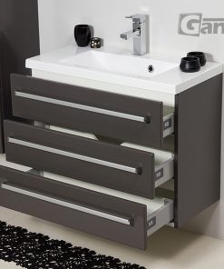 80cm grey vanity unit