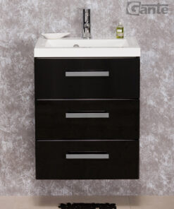 Vanity Unit Focus 50cm/3, Black