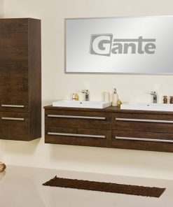 160cm double sink vanity unit