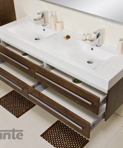160cm double sink vanity unit