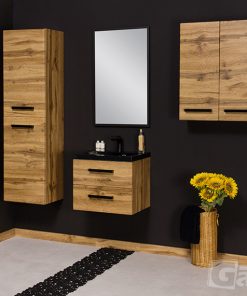 industrial style vanity unit