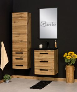 50 cm loft style vanity unit