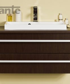 80cm chocolate vanity unit