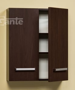 bathroom cabinet dark wood